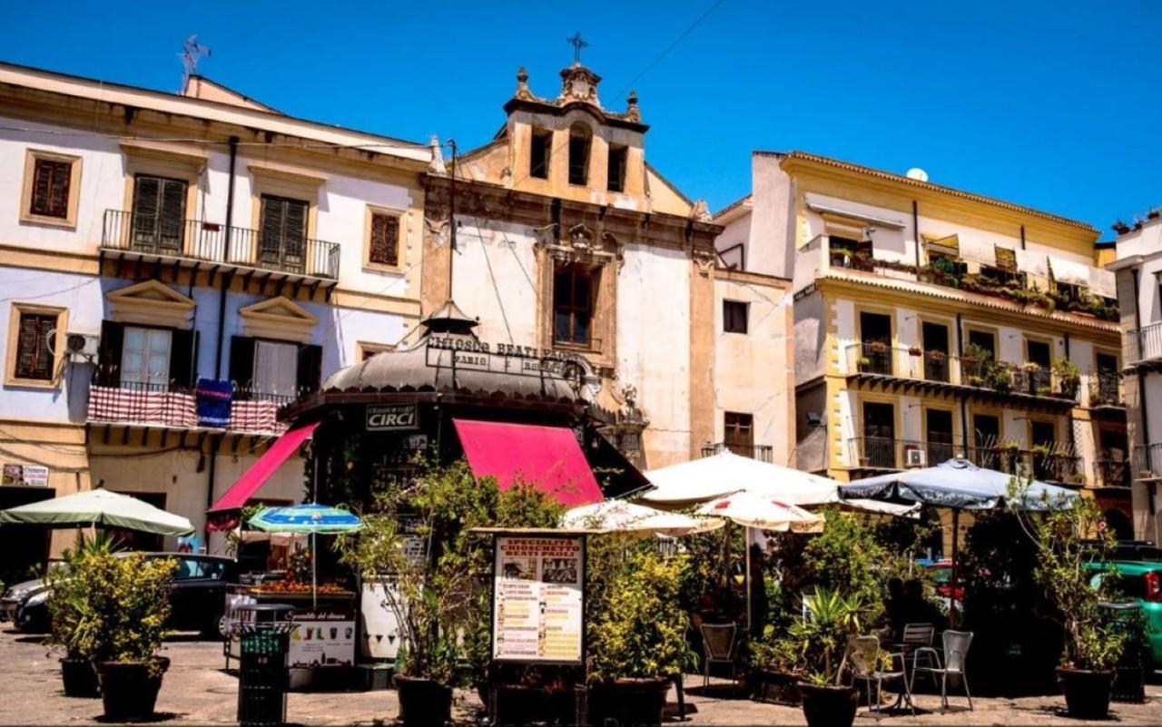 Shallah Apartment Nel Cuore Del Centro Storico Di Palermo Eksteriør bilde